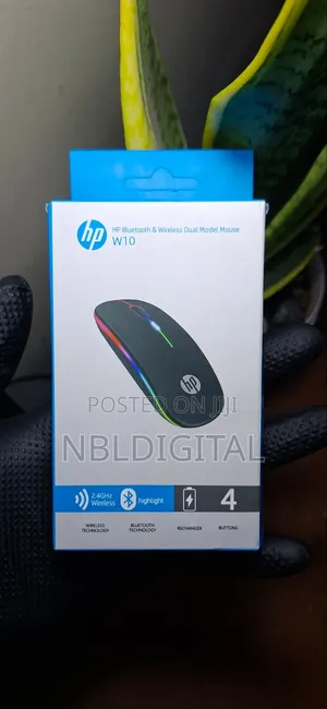 Rechargeable Wireless Mouse With 2.4ghz Wireless Dongle and Bluetooth