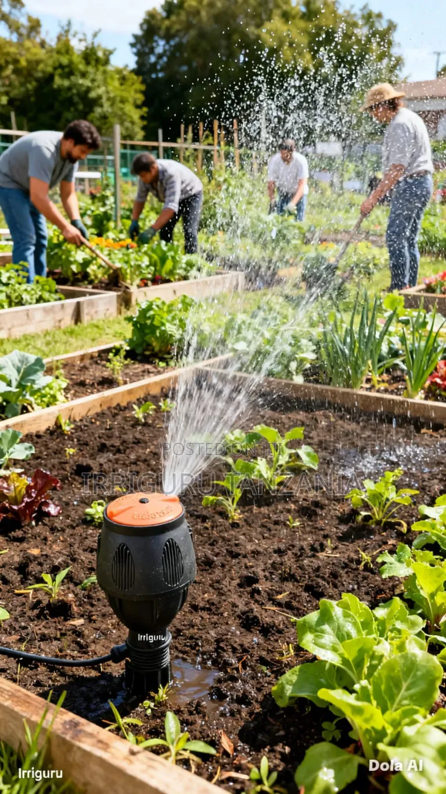 Plastic Egg Sprinkler