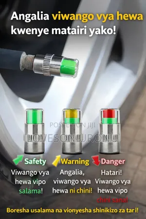Air Tire Valve Alert