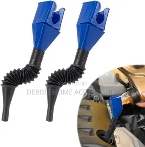 Universal Flexible Draining Oil Snap Plastic Funnels