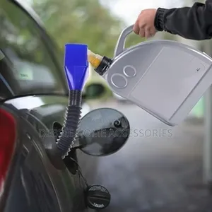 Universal Flexible Draining Oil Snap Plastic Funnels