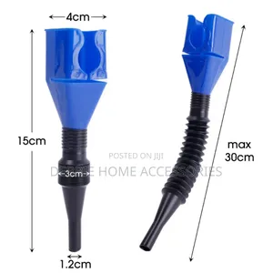 Universal Flexible Draining Oil Snap Plastic Funnels