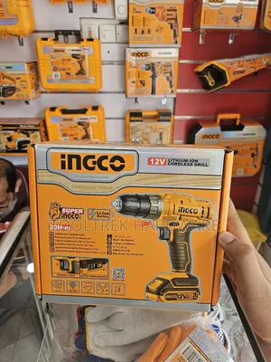 Ingco Cordless Drill 12v 20nm