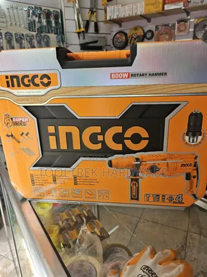 Ingco 800w Rotary Hammer 2 Chucks.
