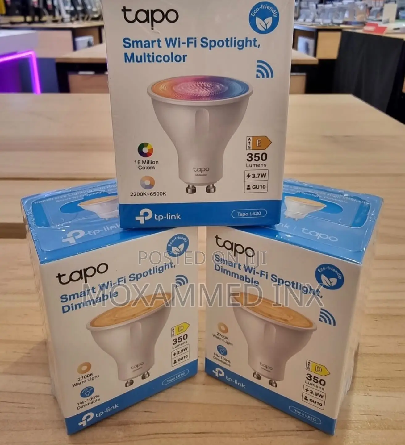 Tapo L630 Smart Wifi Spotlight Dimmable