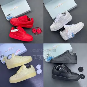 Airmax Black | White | Red | Tan
