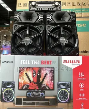 Aiwa Hometheater Powerful Sound 500 Watts Mziki Mnene