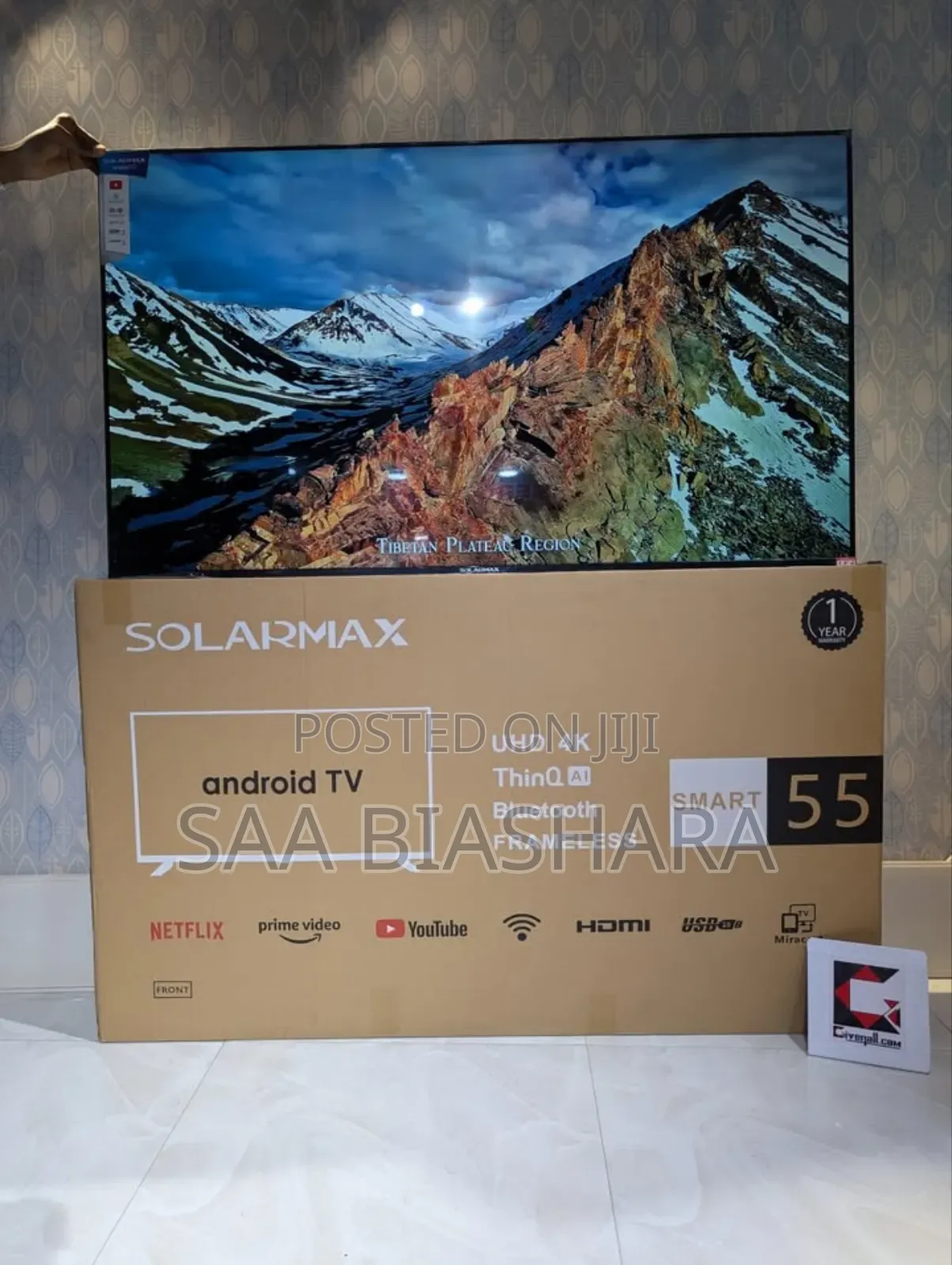 Solarmax Smart Tv 55 Uhd