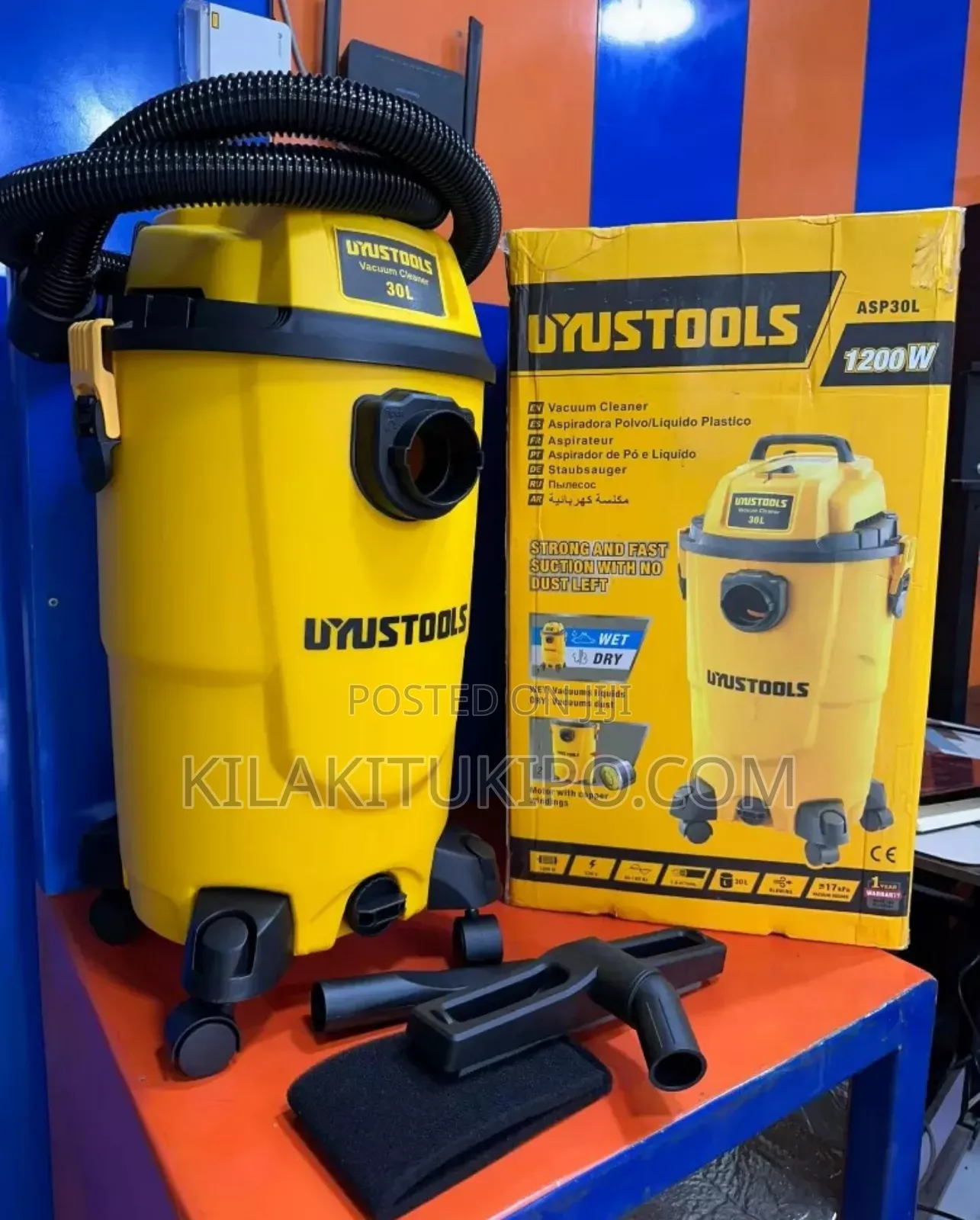 30l Wet Dry Vacuum Cleaner Uyustools