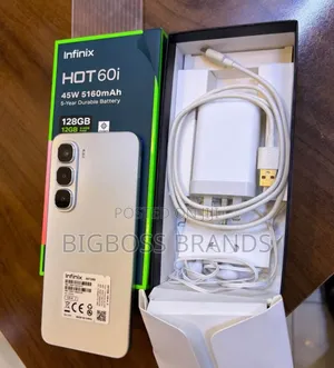 New Infinix Hot 60i 128 GB