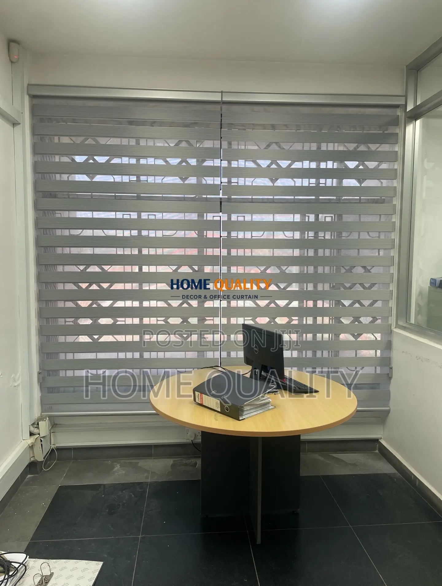 Zebra Blind Office Curtain