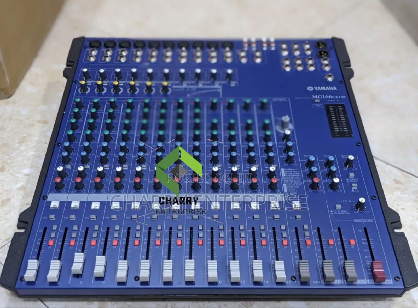 Yamaha Pre Mixer Plain Mg166cx Analog Mixer16 Channel