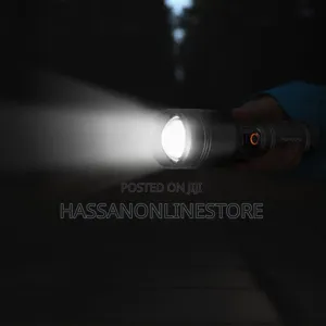 Porodo Lifestyle Lumalite 2600 Rechargeable Flashlight - Grey