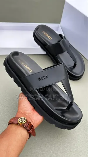 Pedro Brand High Quality Men's Leather Sandals or Open Shoes