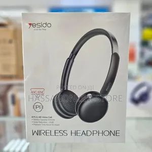 Yesido Ep13 Wireless Over-Ear Headphones - Black