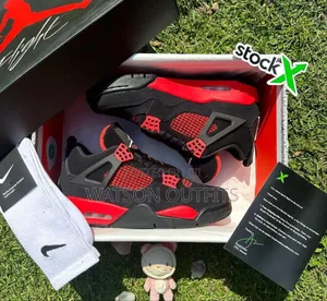 Men's Leather Sneaker Shoes Jordan 4 Classic