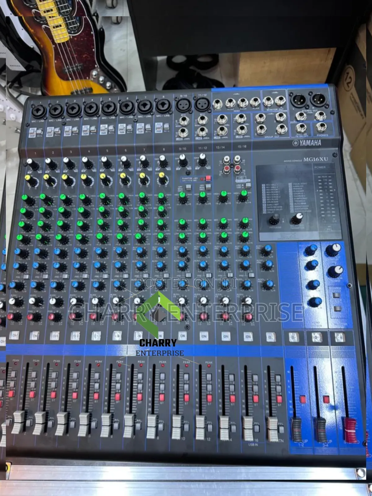 Yamaha Pre Mixer Plain Mg166cx Analog Mixer16 Channel