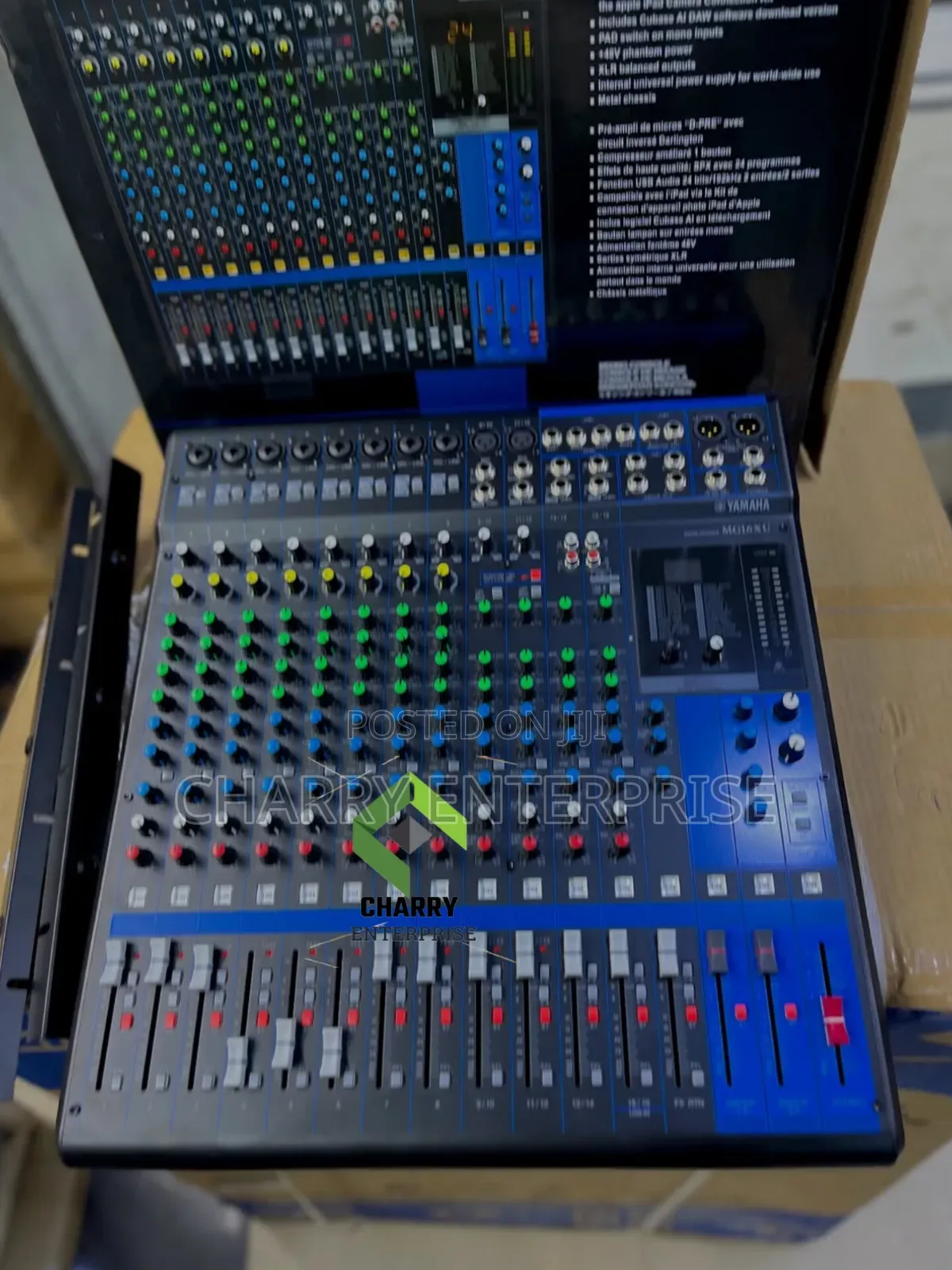 Yamaha Pre Mixer Plain Mg166cx Analog Mixer16 Channel