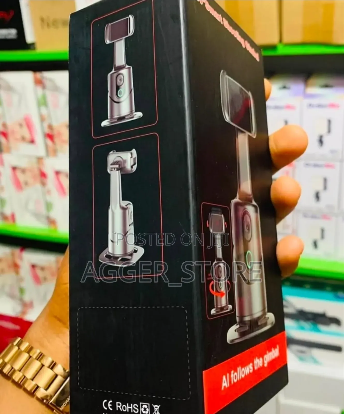 360° Smart Shoot Gimbal (Ai Follow Gimble)