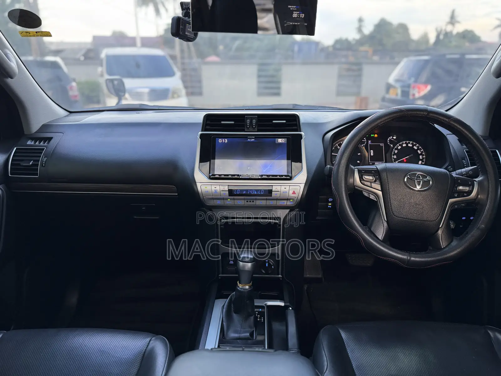 Toyota Land Cruiser Prado 2.8 2018 Matt Black