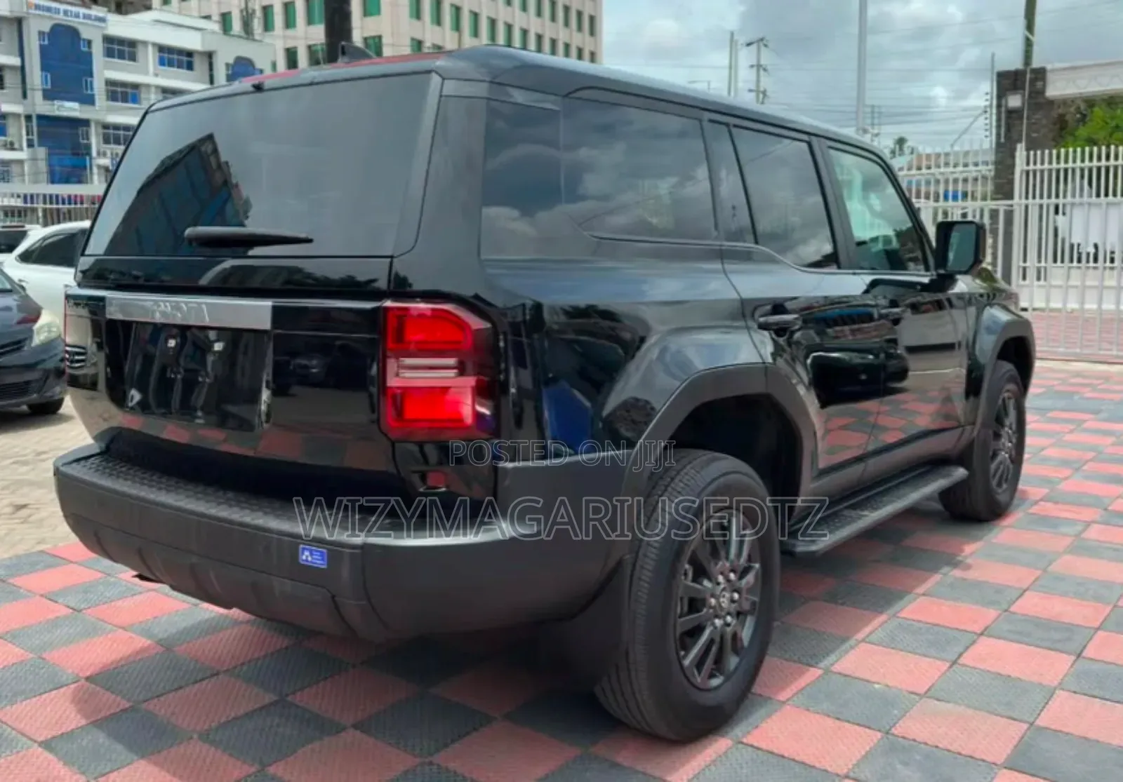 Toyota Land Cruiser Prado 2023 Matt Black