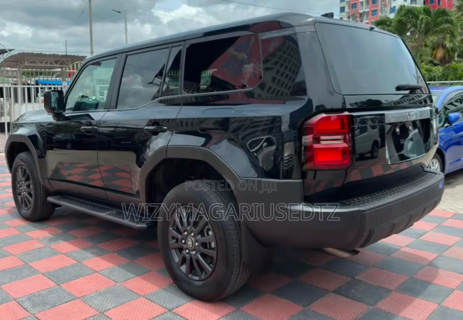 Toyota Land Cruiser Prado 2023 Matt Black