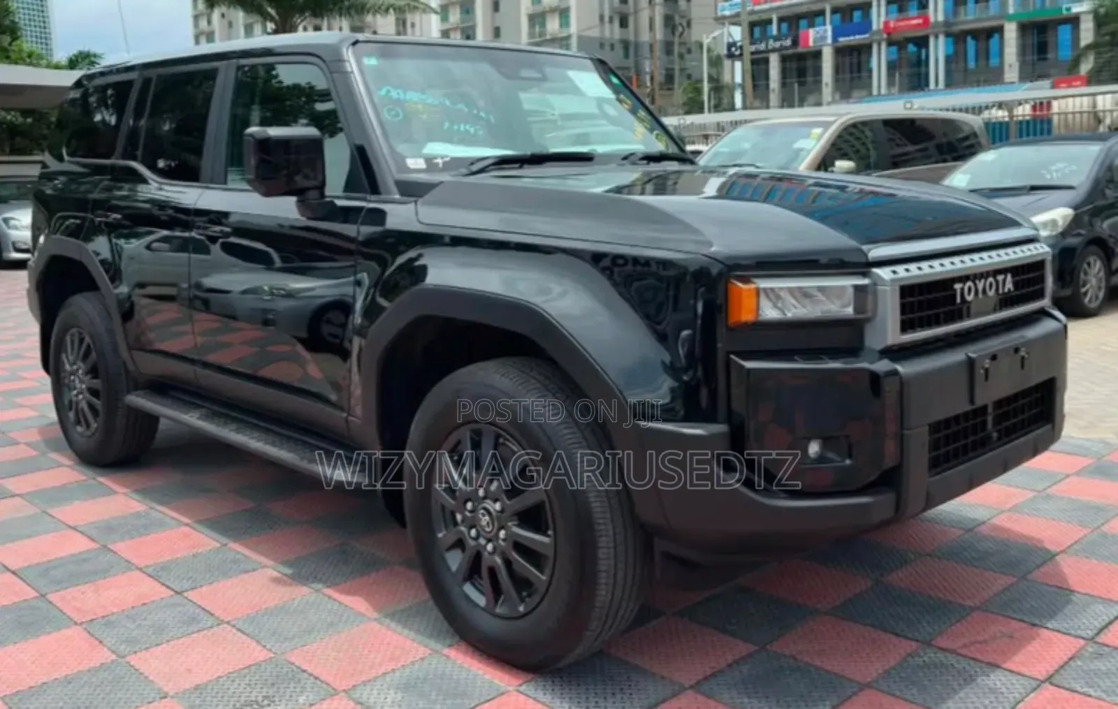 Toyota Land Cruiser Prado 2023 Matt Black