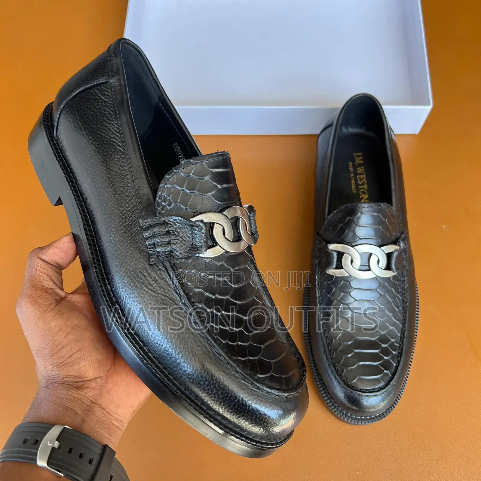Men's Leather Shoes Multicolour J.M.Weston Brand Materials Premium