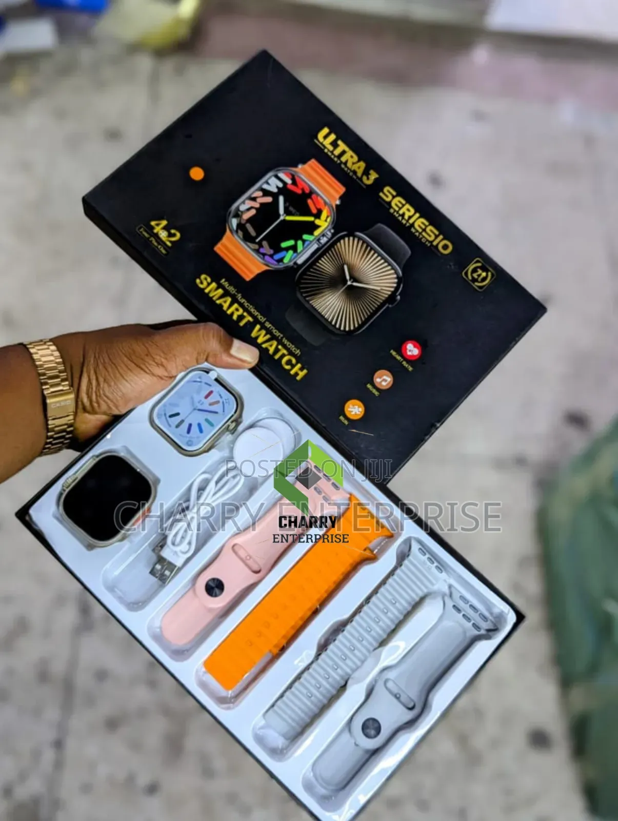 Ultra 3 Smart Watch
2 Watches Na Mikanda 4 Nnotification
SMS Calling