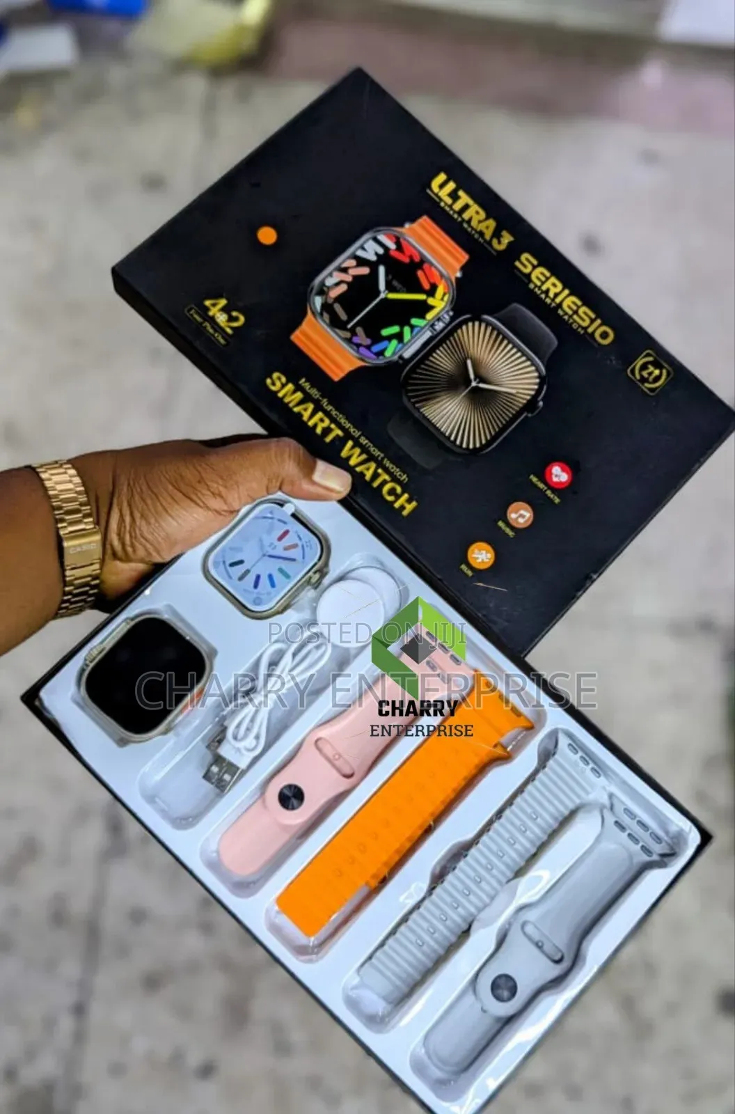 Ultra 3 Smart Watch
2 Watches Na Mikanda 4 Nnotification
SMS Calling
