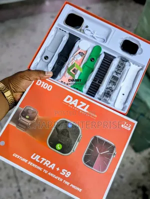 D100 Smart Watch 2 Smart Watch and Mikanda 7 Message Call Sports