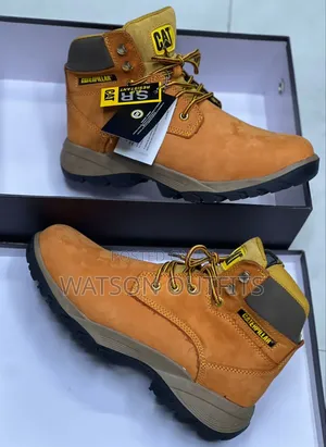 Men's Leather Shoes Caterpillar Brand New Materials Classic