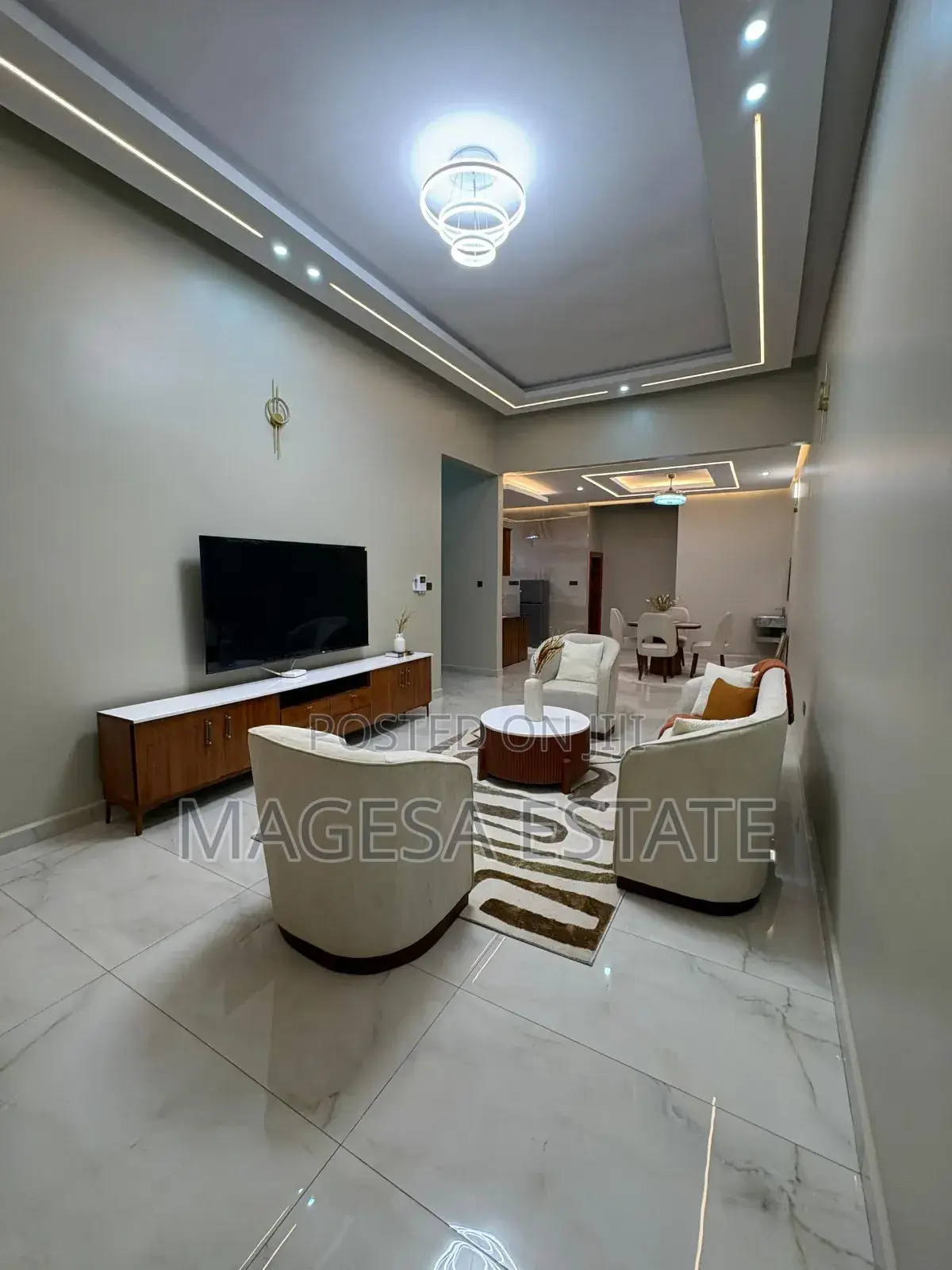 Furnished 2bdrm Apartment in Mikocheni for rent