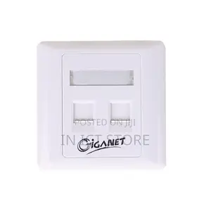 Giganet Dual Faceplate Cat6 Utp