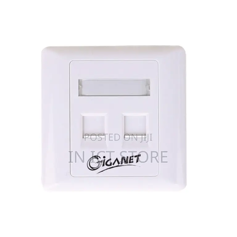 Giganet Dual Faceplate Cat6 Utp