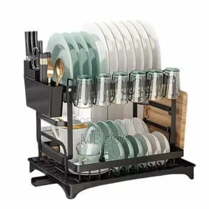2-Tier Dish Drying Rack*
Color:Black