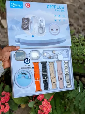 D97 Plus Smart Watch and Ring Light and Pods
Mikanda 5