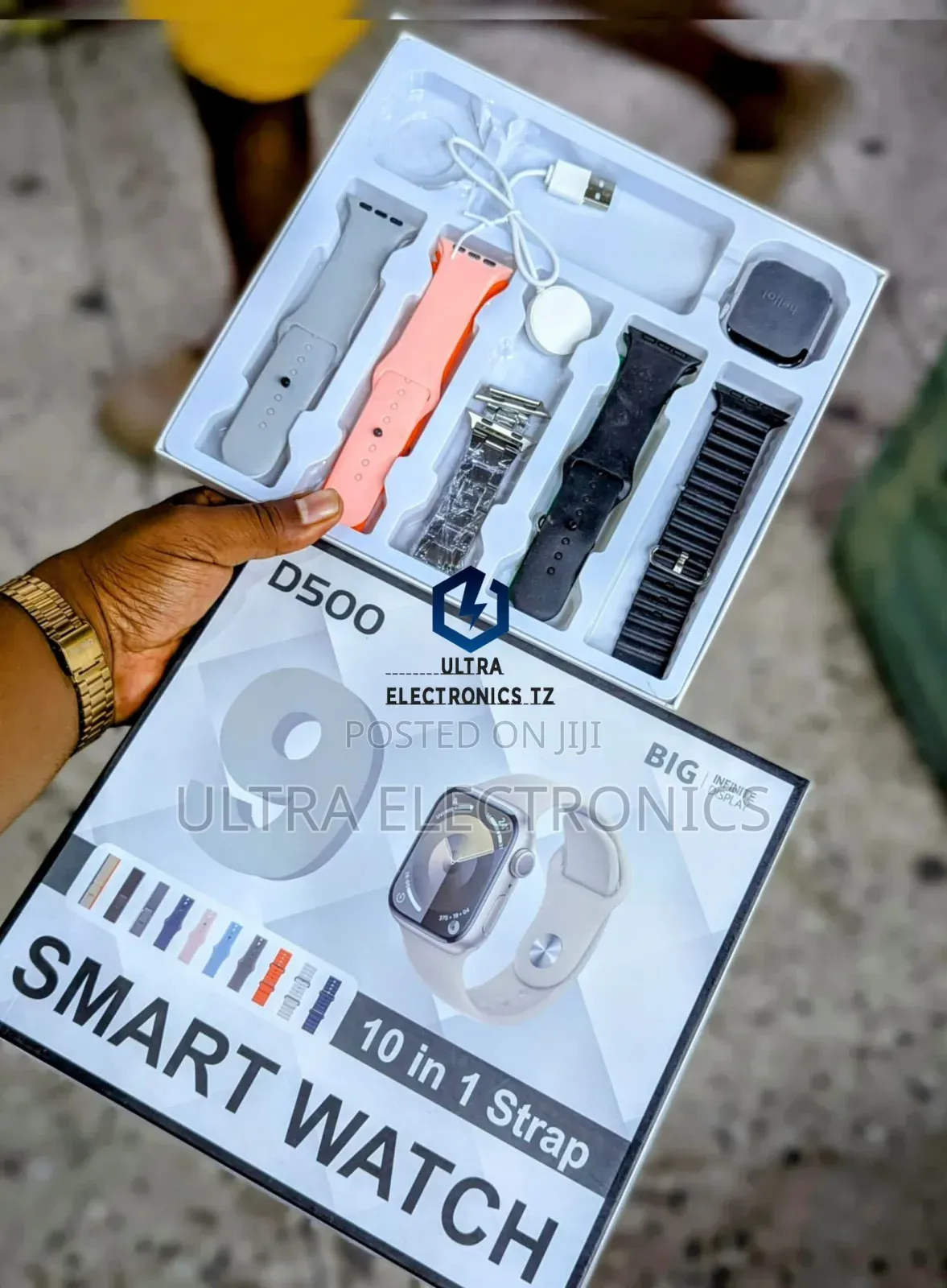 Smart Watch D500 Mikanda 10/SMS Calling Heat Beat Notification