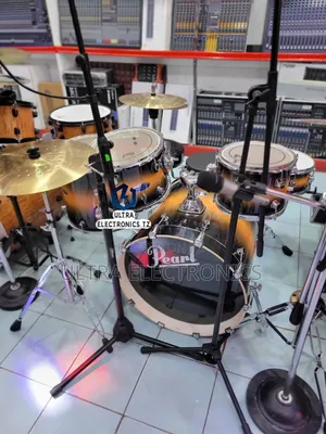 Pearl Drum Set Kwa Ajili Ya Kanisani N.K 5 Set For Perfect Tones