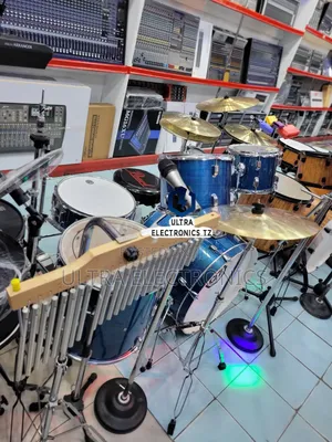 Q7 Complete Drum Set of 5 Ngoma Nzuri Kwa Ahili Ya Kanisani Etc