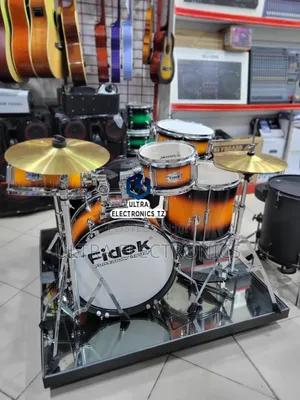 Fidek Platinum Drum Set Zipo 5 Seti Ya Ngoma for Church Etc