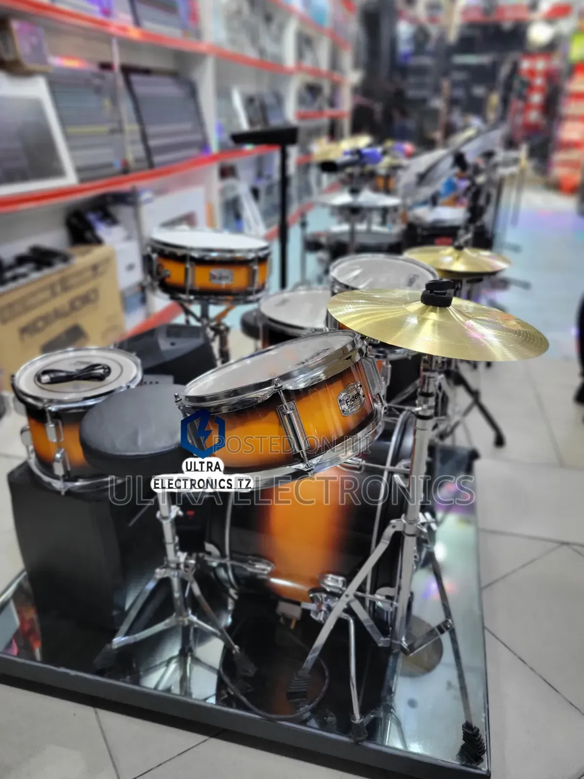 Fidek Platinum Drum Set Zipo 5 Seti Ya Ngoma for Church Etc