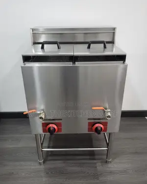 Commercial Gas Dual Deep Fryer 28l