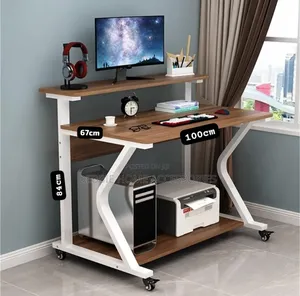 Multi-Functional Workstation (Mobile Computer Desk)