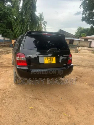Toyota Kluger 2007 Black