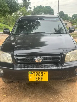 Toyota Kluger 2007 Black