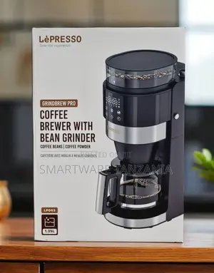 Lepresso Grindbrew Pro Coffee Brewer Bean Grinder 1.35l Lp043