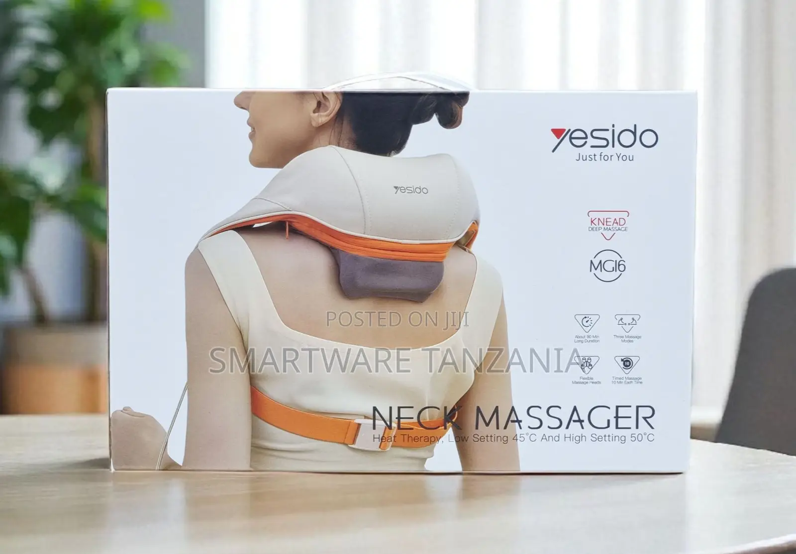 Yesido Mg16 Neck Massager With Heat Therapy And Deep Kneading