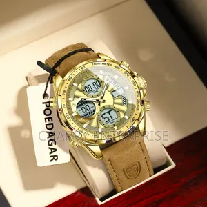 Classic Poedagar Watch Full Box Tarehe Waterproof