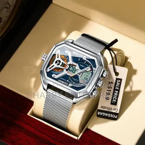 Luxury Poedagar Watch Full Box Water Resistant Shows Date and Days